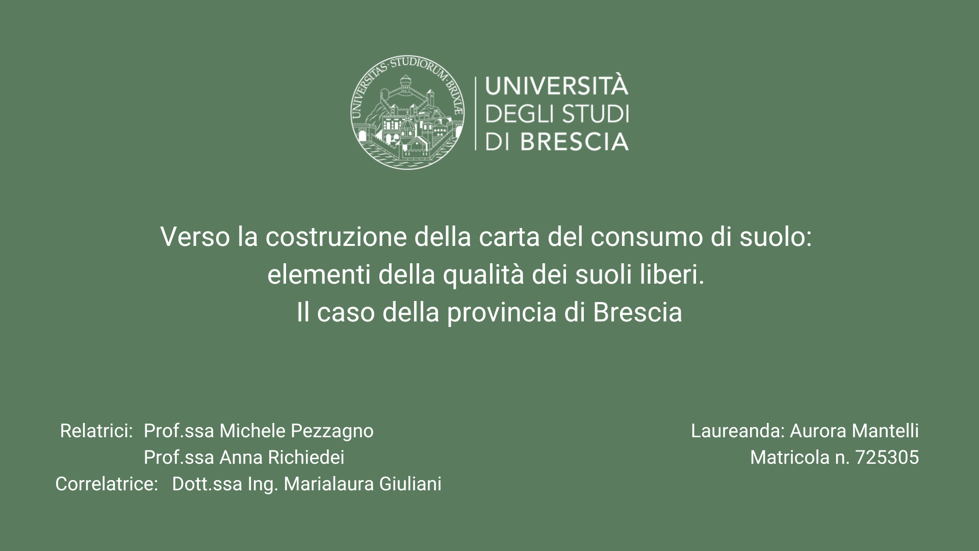 Analisi territoriale